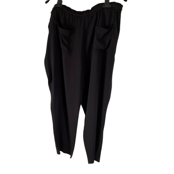 A.N.A. Women's Black Rayon Pants Size XXL Elastic Waist - Picture 2 of 12